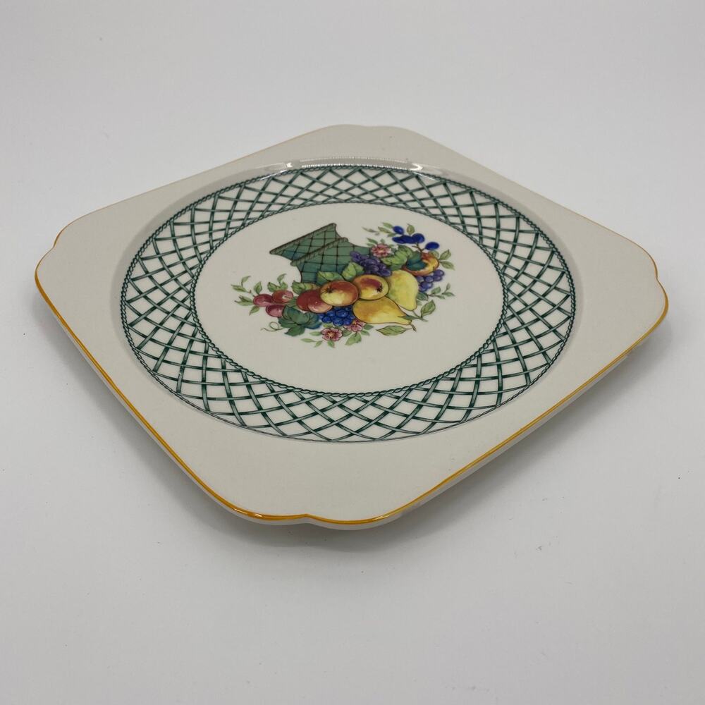 Vintage Villeroy & Boch 1748 Porcelain Square Botanica Fruit Basket‎ Replacement - Picture 4 of 5
